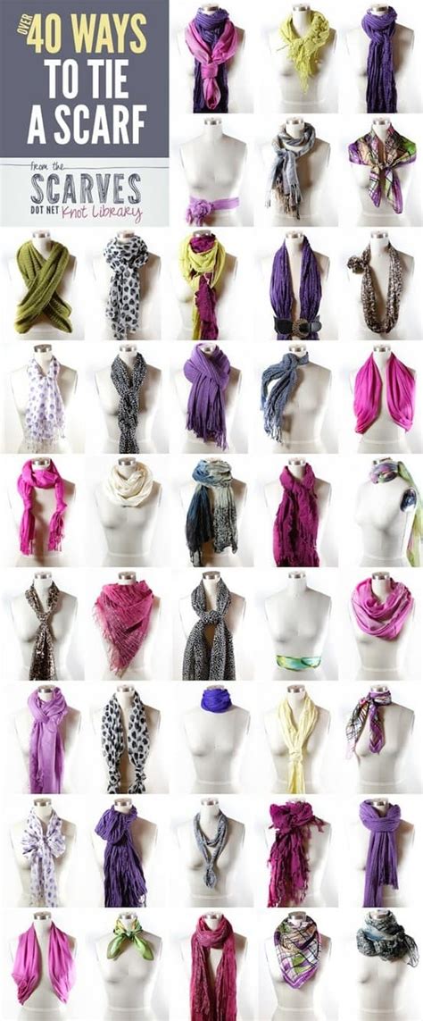 best way to wear scarves.